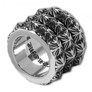 Chrome Hearts PETE PUNK TRIPLE STACK RING