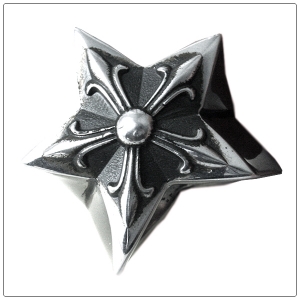 CHROME HEARTS/RING STAR LARGE