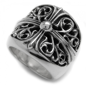 Chrome Hearts Ring Classic Oval Sterling Silver