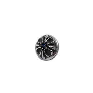 Chrome Hearts Earring Ball Stud with Sapphire