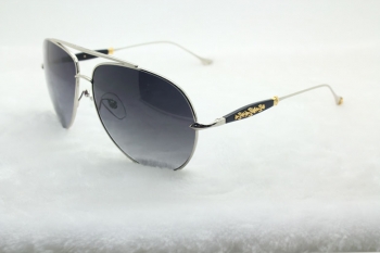 Chrome Hearts SPAMKED Silver Frame Sunglasses online outlet shop