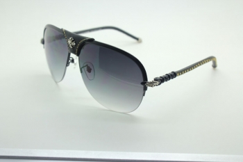 Chrome Hearts XYKCHER Black Frame Sunglasses online outlet shop